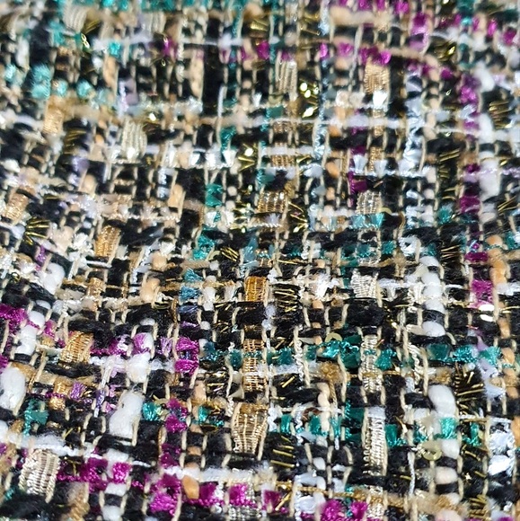 Ann Taylor Multi-Color Tweed A-Line Skirt. EUC - Picture 5 of 7